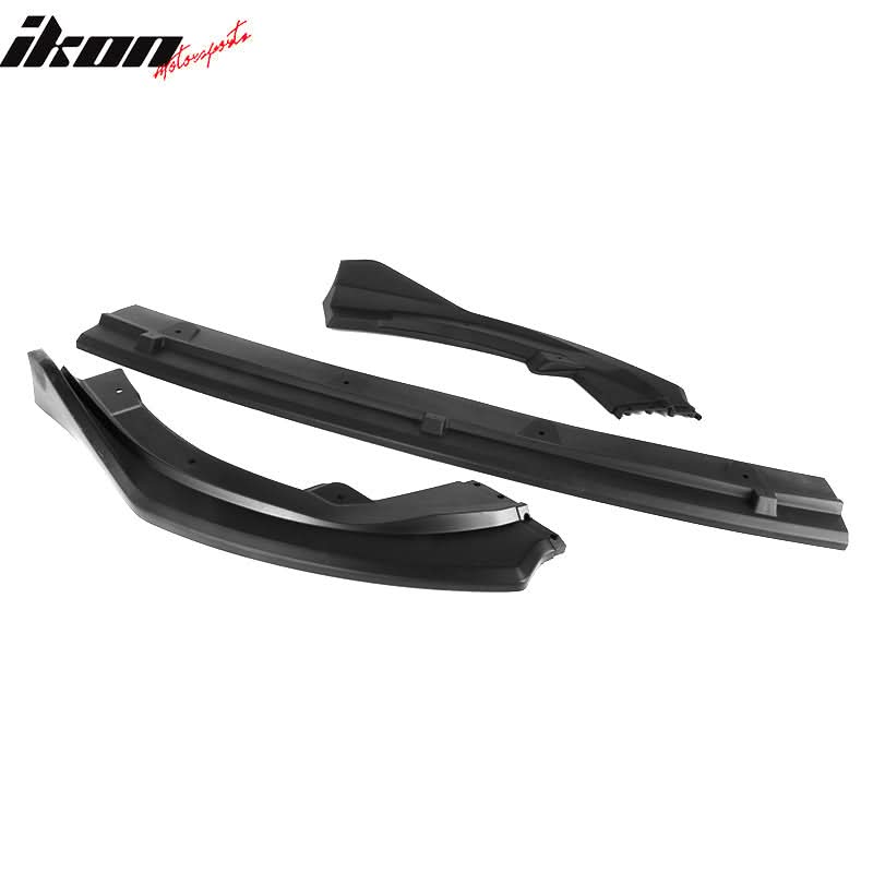 2018-2020 Toyota Camry XLE LE V2 Style Painted Front Bumper Lip PP 3PC