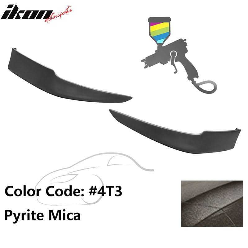2009-2010 Toyota Corolla OE Style Painted PP Front Bumper Lip Splitter