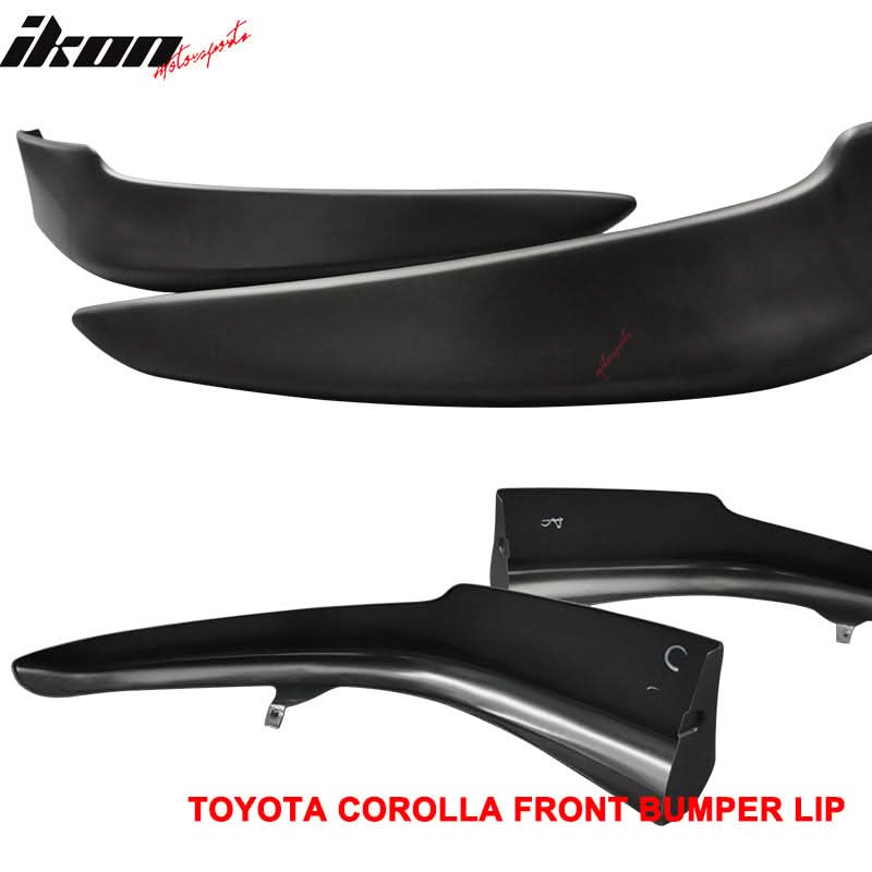 2009-2010 Toyota Corolla OE Style Painted PP Front Bumper Lip Splitter