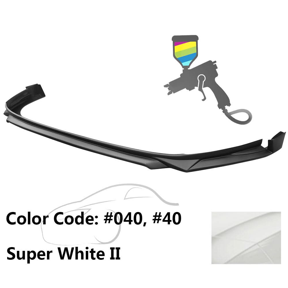 2020-2022 Toyota Corolla Painted Front Bumper Lip Spoiler PP