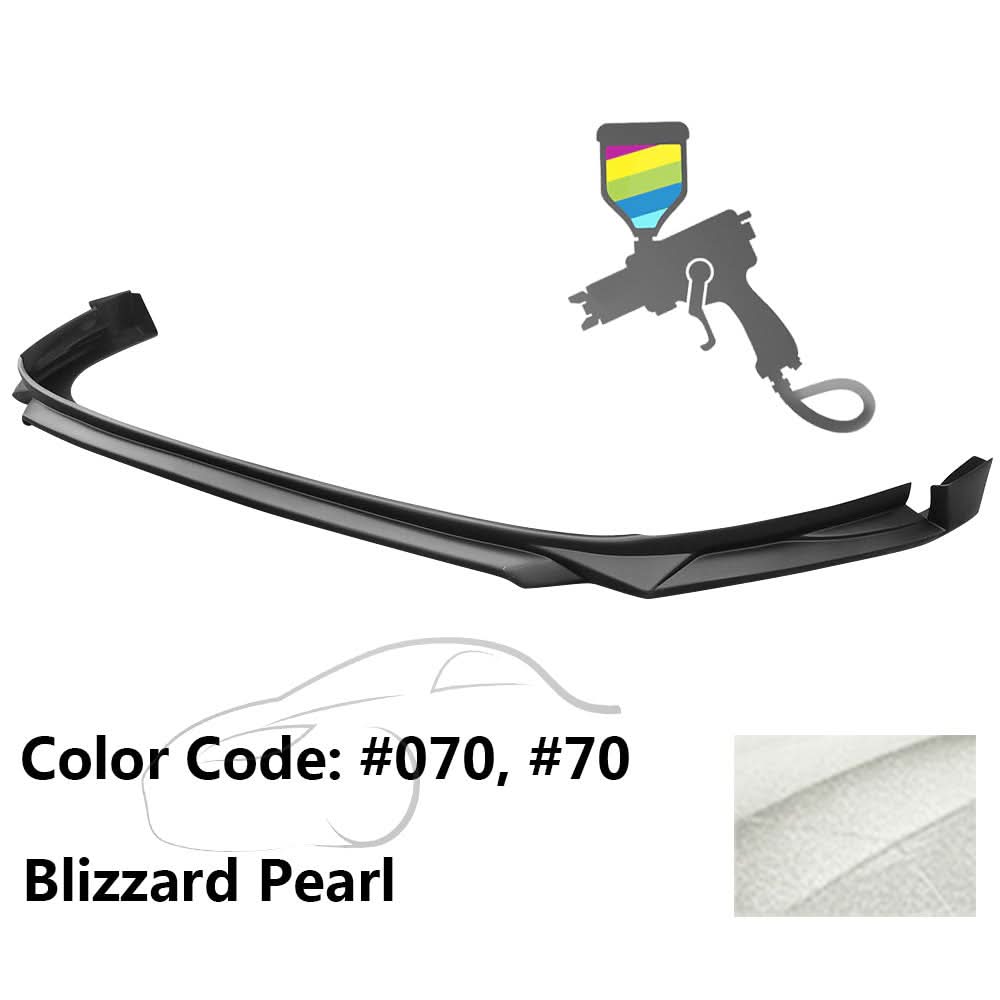 2020-2022 Toyota Corolla Painted Front Bumper Lip Spoiler PP