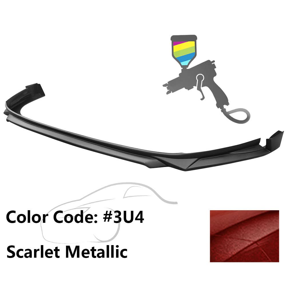 2020-2022 Toyota Corolla Painted Front Bumper Lip Spoiler PP