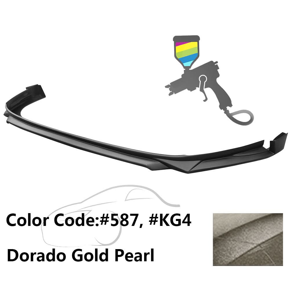 2020-2022 Toyota Corolla Painted Front Bumper Lip Spoiler PP