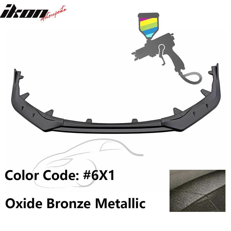 2020-2022 Toyota Corolla SE XSE 4Dr IKON Style Front Bumper Lip PP 3PC