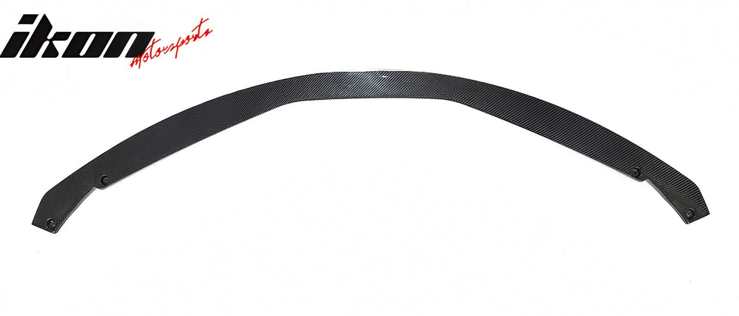 2020-2025 Toyota GR Supra MZ Speed Front Bumper Lip Gloss Carbon Fiber