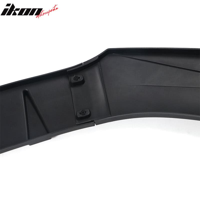 Universal Valance Front Bumper Lip Splitter Chin Spoiler 3PC PP