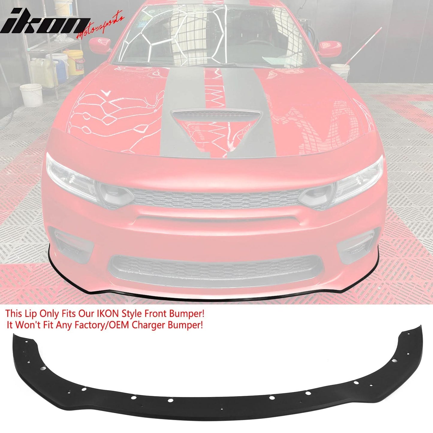 2015-2023 Dodge Charger Standard Sedan Front Lip Protector PP