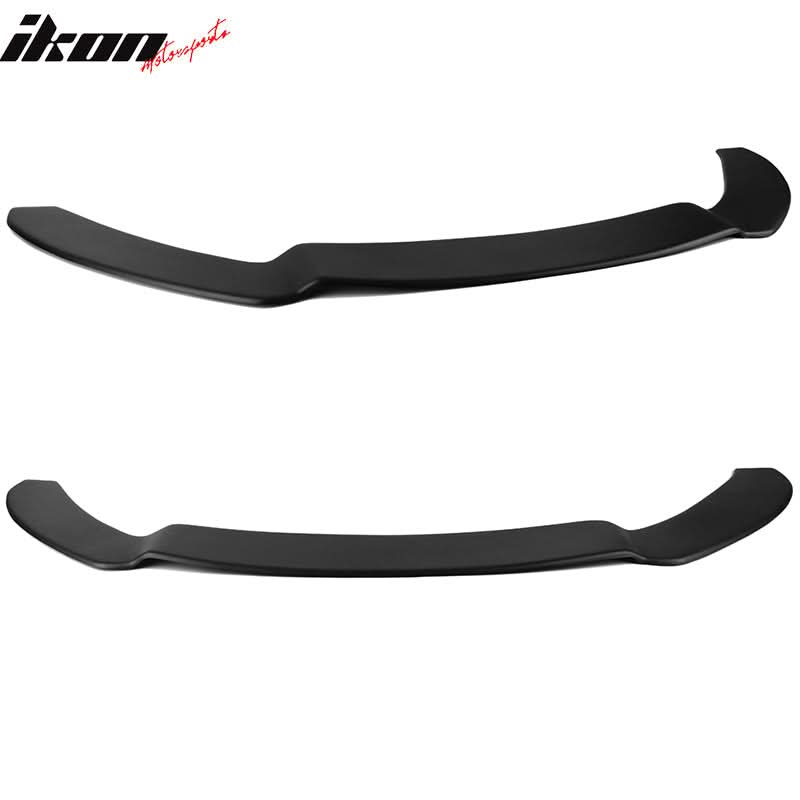 2013-2014 Ford Focus Front Bumper Lip Matte Black PP & Rods CF