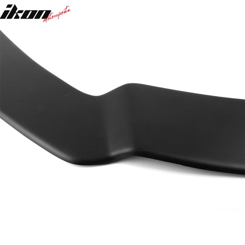2013-2014 Ford Focus Front Bumper Lip Matte Black PP & Rods CF
