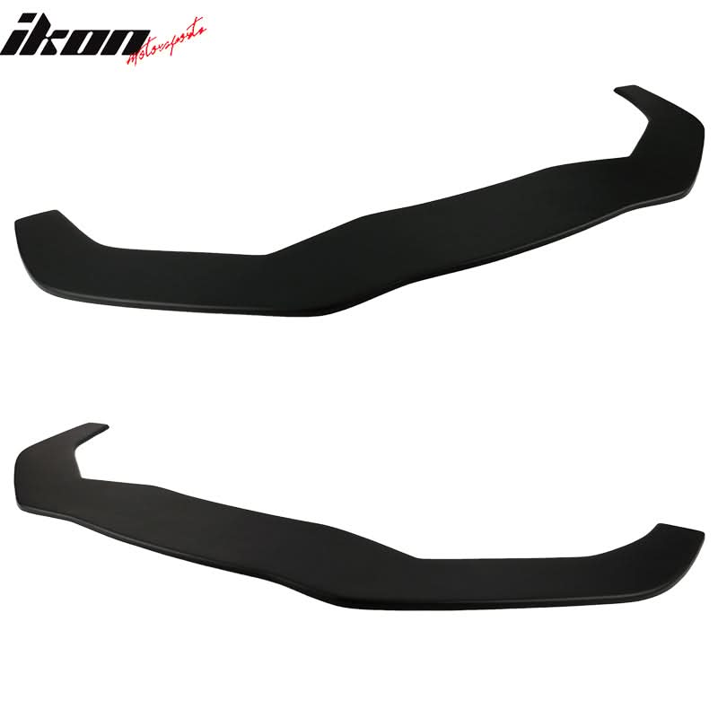Fits 13-20 Toyota 86 Front Splitter w/ Hardware Matte  & Red Rods