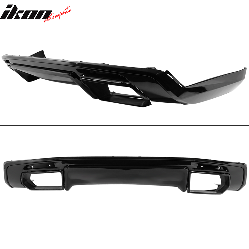 2016-2024 Chevy Camaro 1LE Style Front Bumper & Factory Rear Diffuser