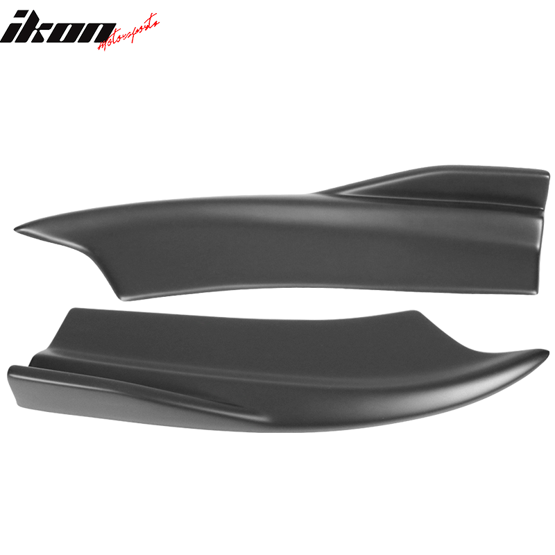 2015-2023 Dodge Charger Rear Diffuser V2 Side Lip Smoke LED Brake Lamp