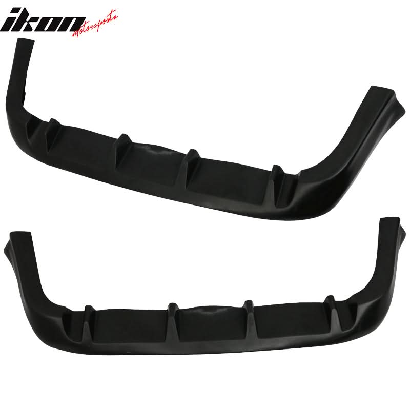 1997-2001 Honda Prelude BB6 Custom MU 4 Fin Rear Bumper Lip Diffuser