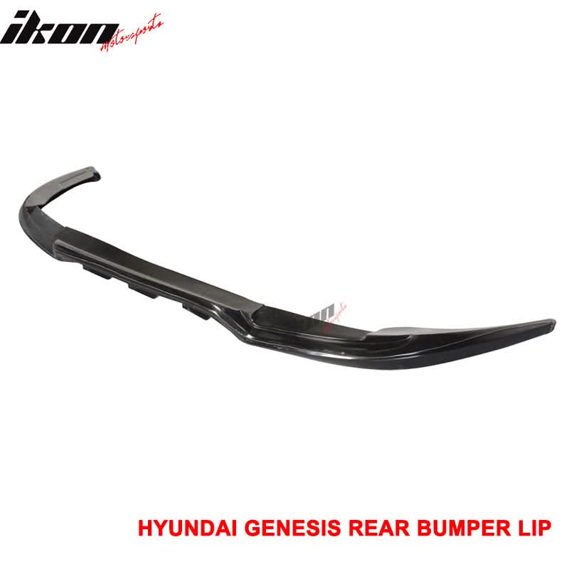 Fits 10-12 Hyundai Genesis Coupe Sport Front + Rear Bumper Lip  PU