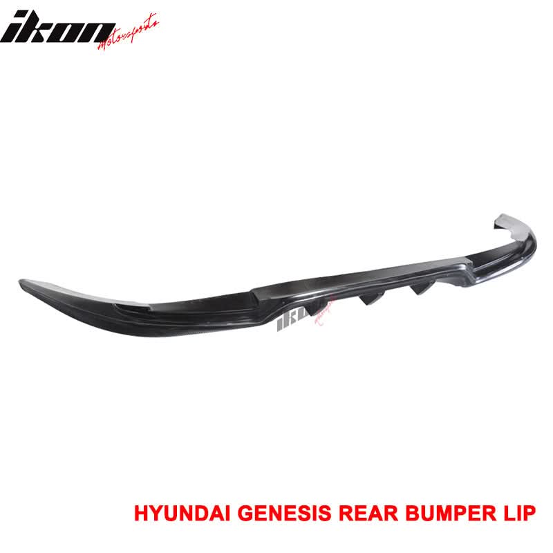 Fits 10-12 Hyundai Genesis Coupe Sport Front + Rear Bumper Lip  PU