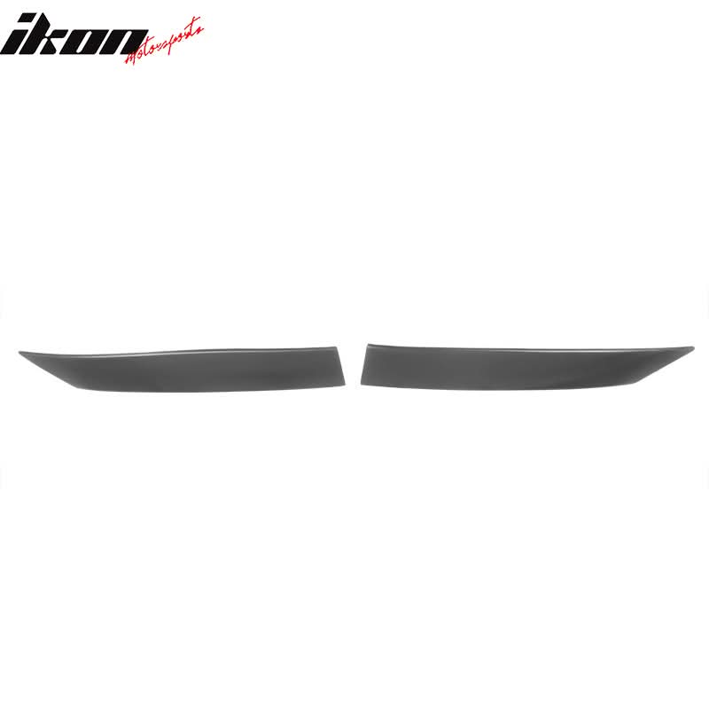 2010-2012 Hyundai Genesis Coupe JDM Style Black Rear Bumper Apron PU
