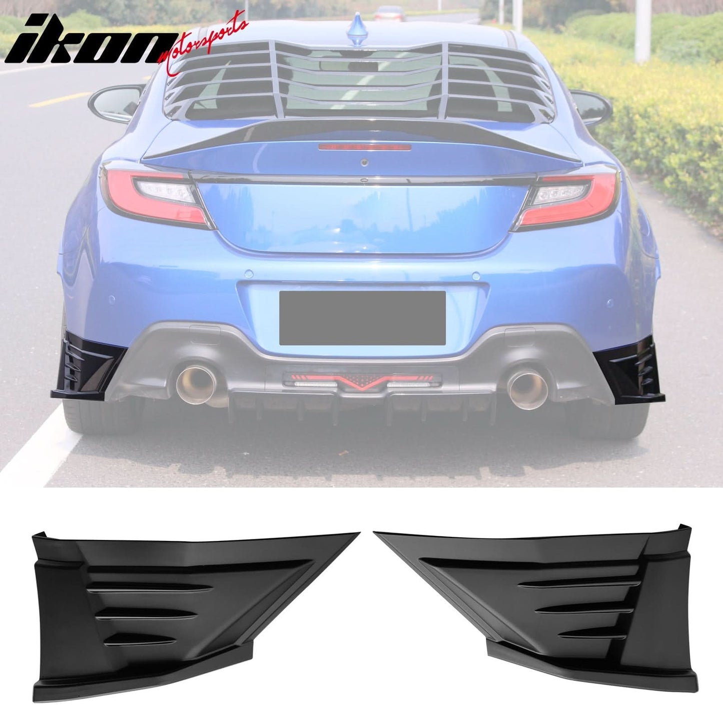 2022-2025 Subaru BRZ Toyota GR86 JDM Rear Aprons PP