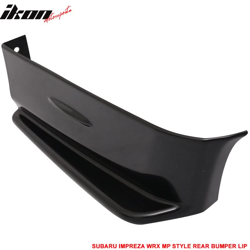 2015-2021 Subaru WRX STI MP Style Rear Bumper Lip Apron Spats ABS 2PC