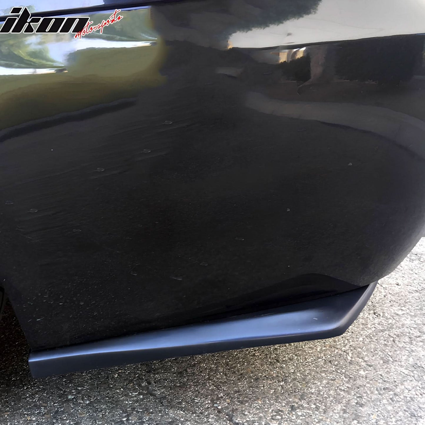2007-2010 BMW E92 3-Series DT Style Rear Bumper Lip Side Aprons Black
