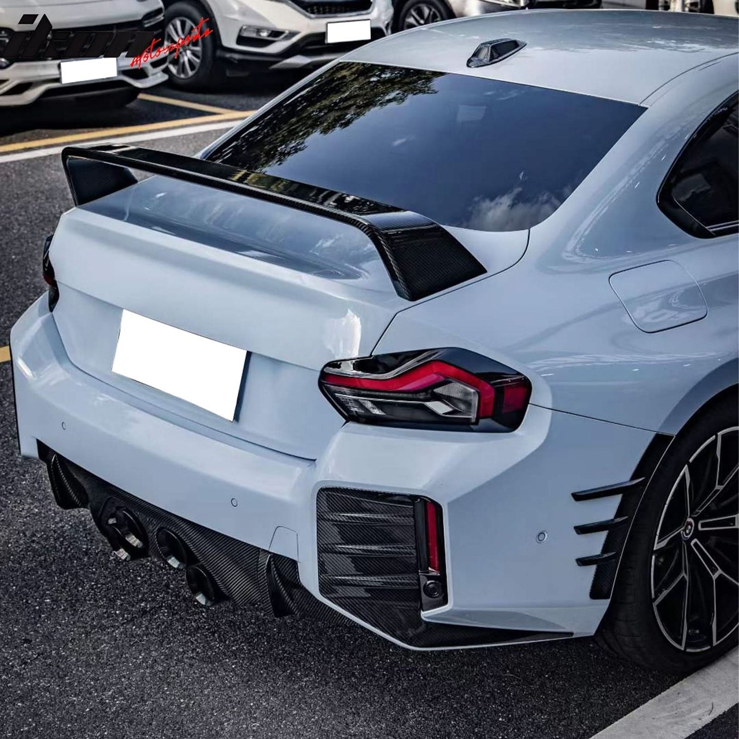 2023-2024 BMW G87 M2 Rear Side Fins M Performance Style