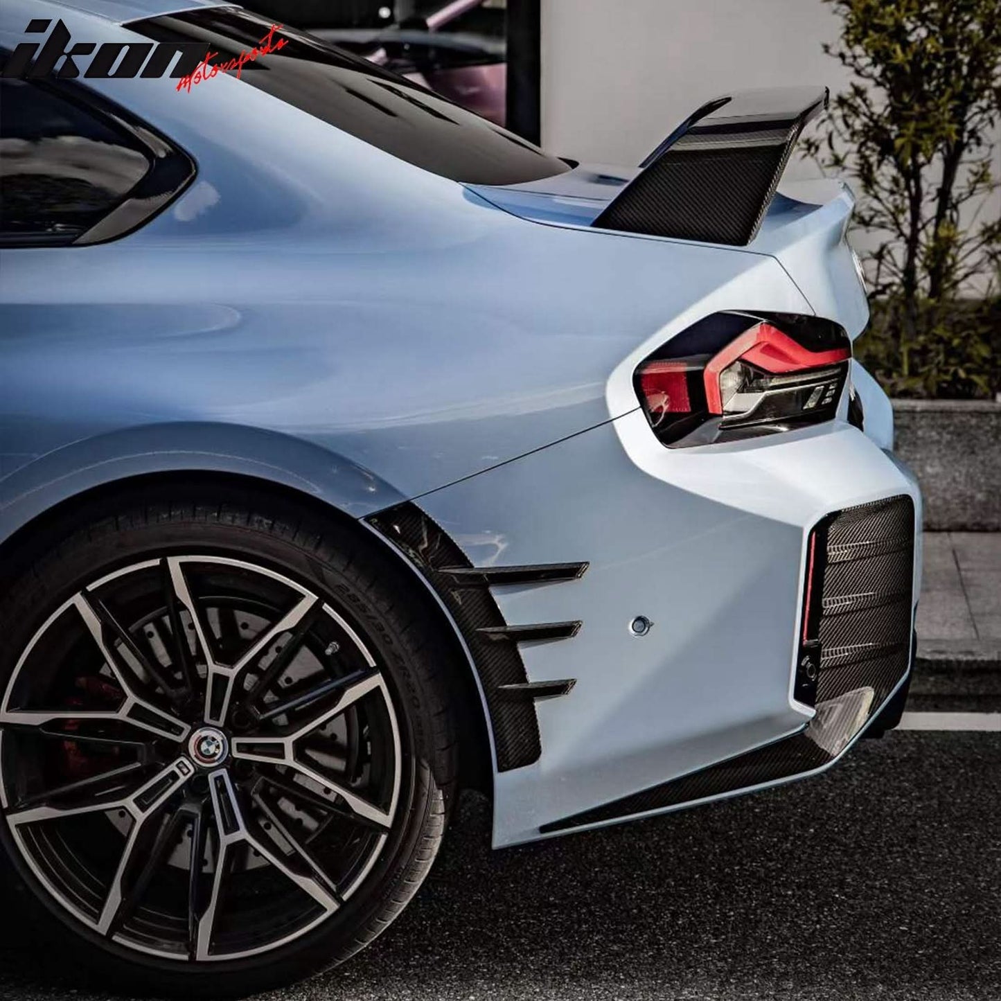2023-2024 BMW G87 M2 Rear Side Fins M Performance Style
