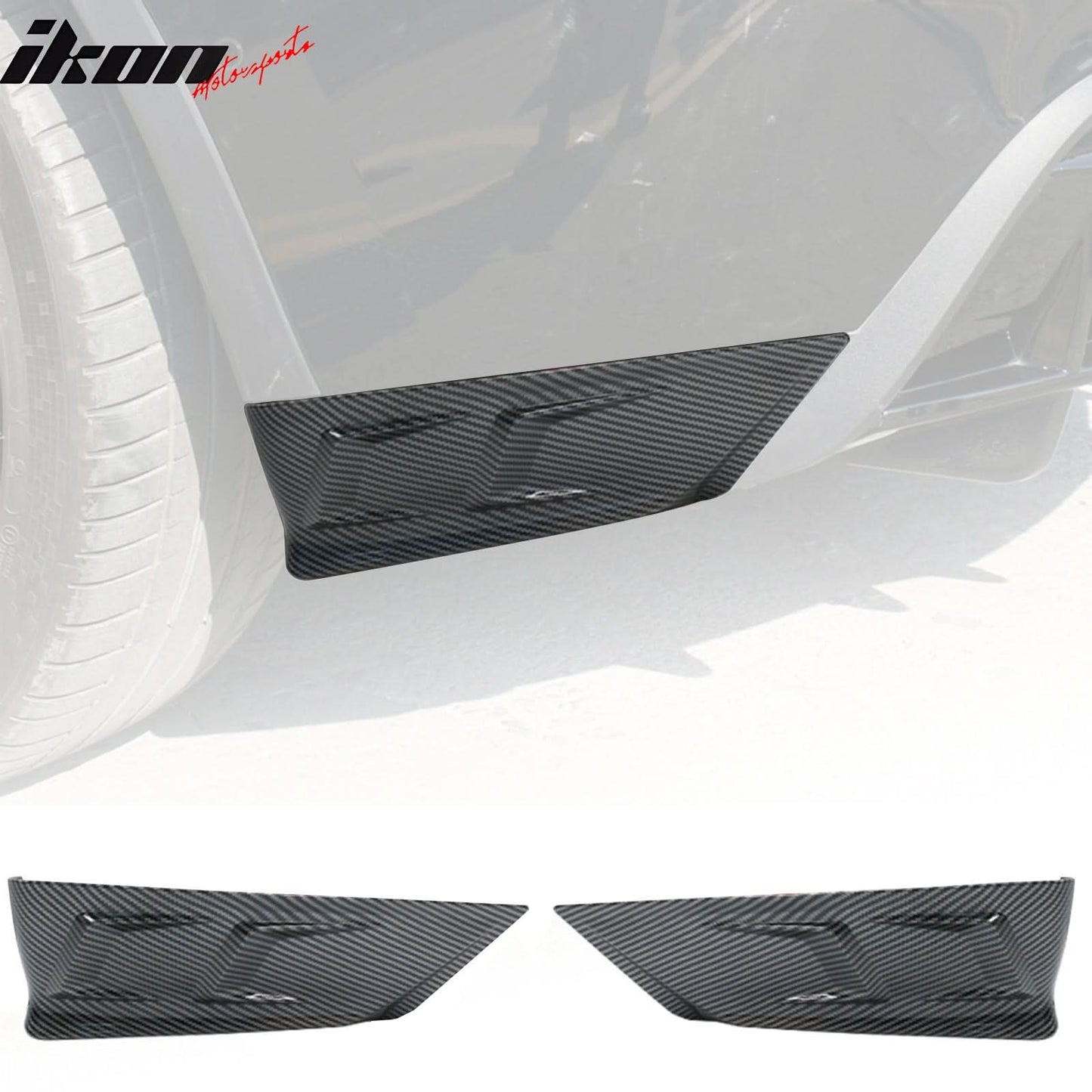 2020-2024 Tesla Model Y All Models Rear Splitter Aprons PP