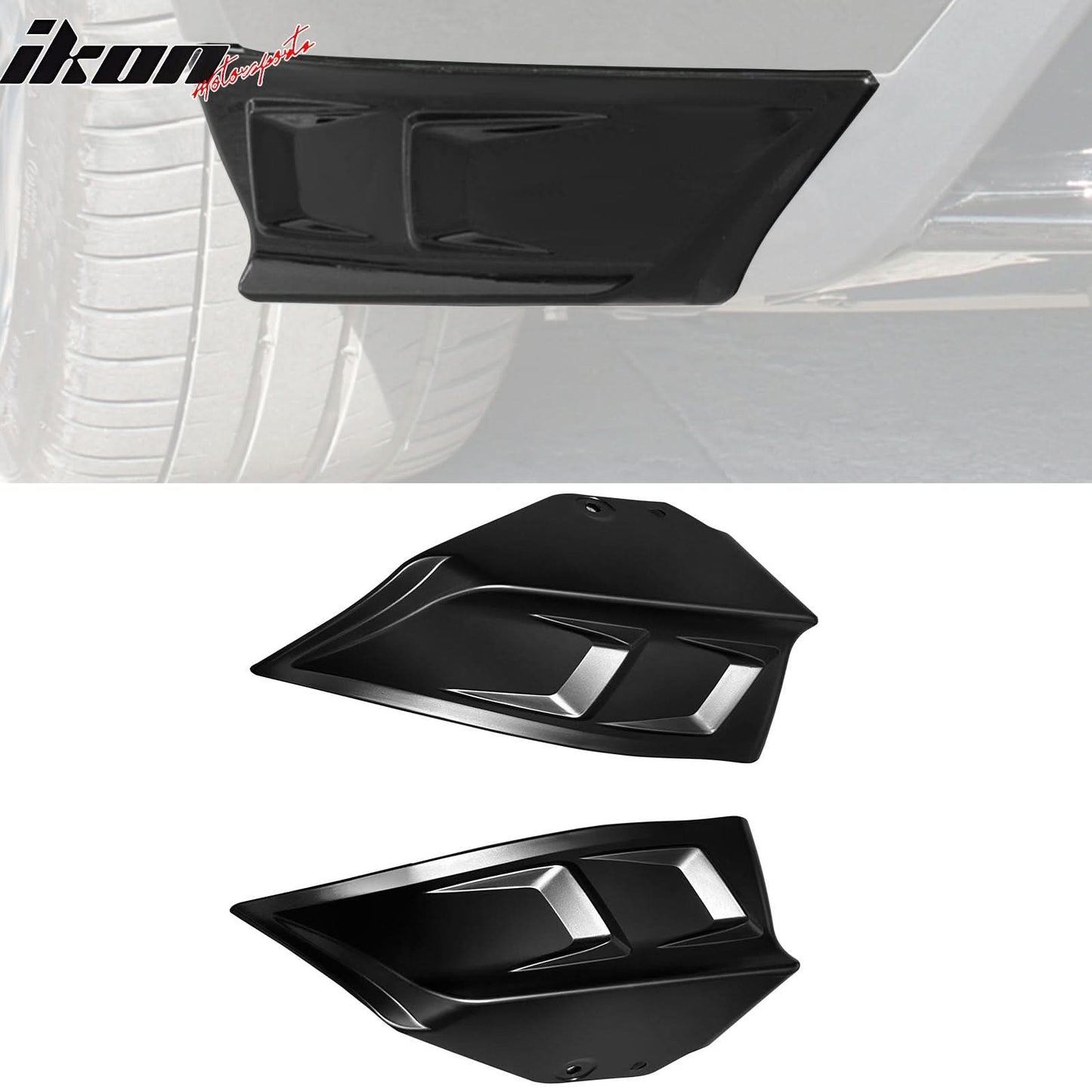 2020-2024 Tesla Model Y All Models Rear Splitter Aprons PP