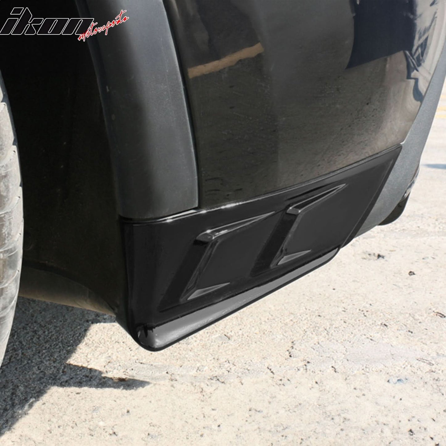 2020-2024 Tesla Model Y All Models Rear Splitter Aprons PP