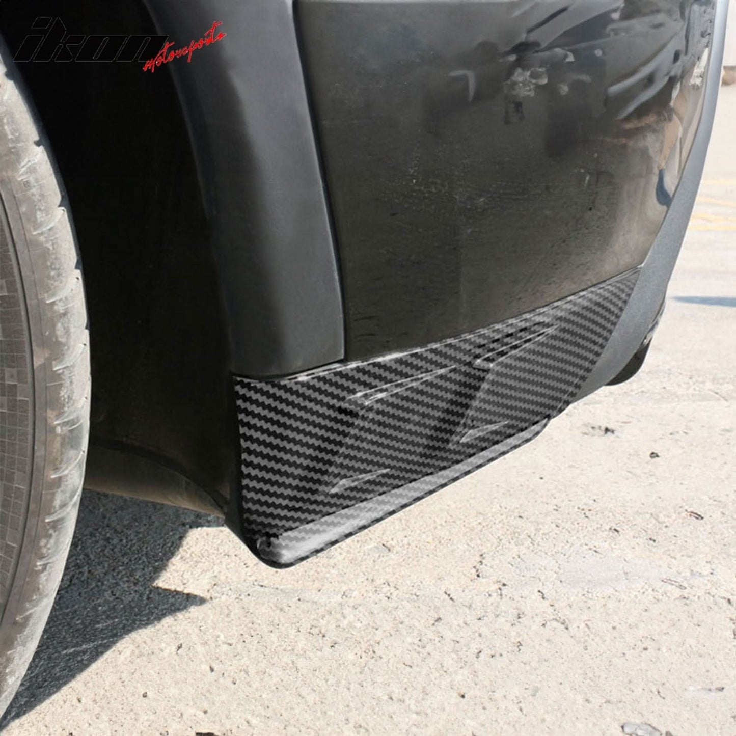 2020-2024 Tesla Model Y All Models Rear Splitter Aprons PP