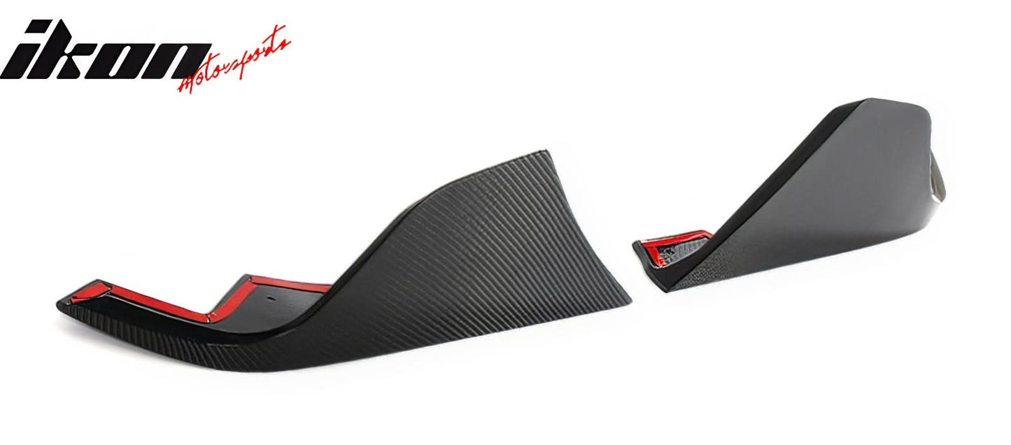 2020-2025 Toyota GR Supra A90 AG Style Rear Aprons Gloss Carbon Fiber