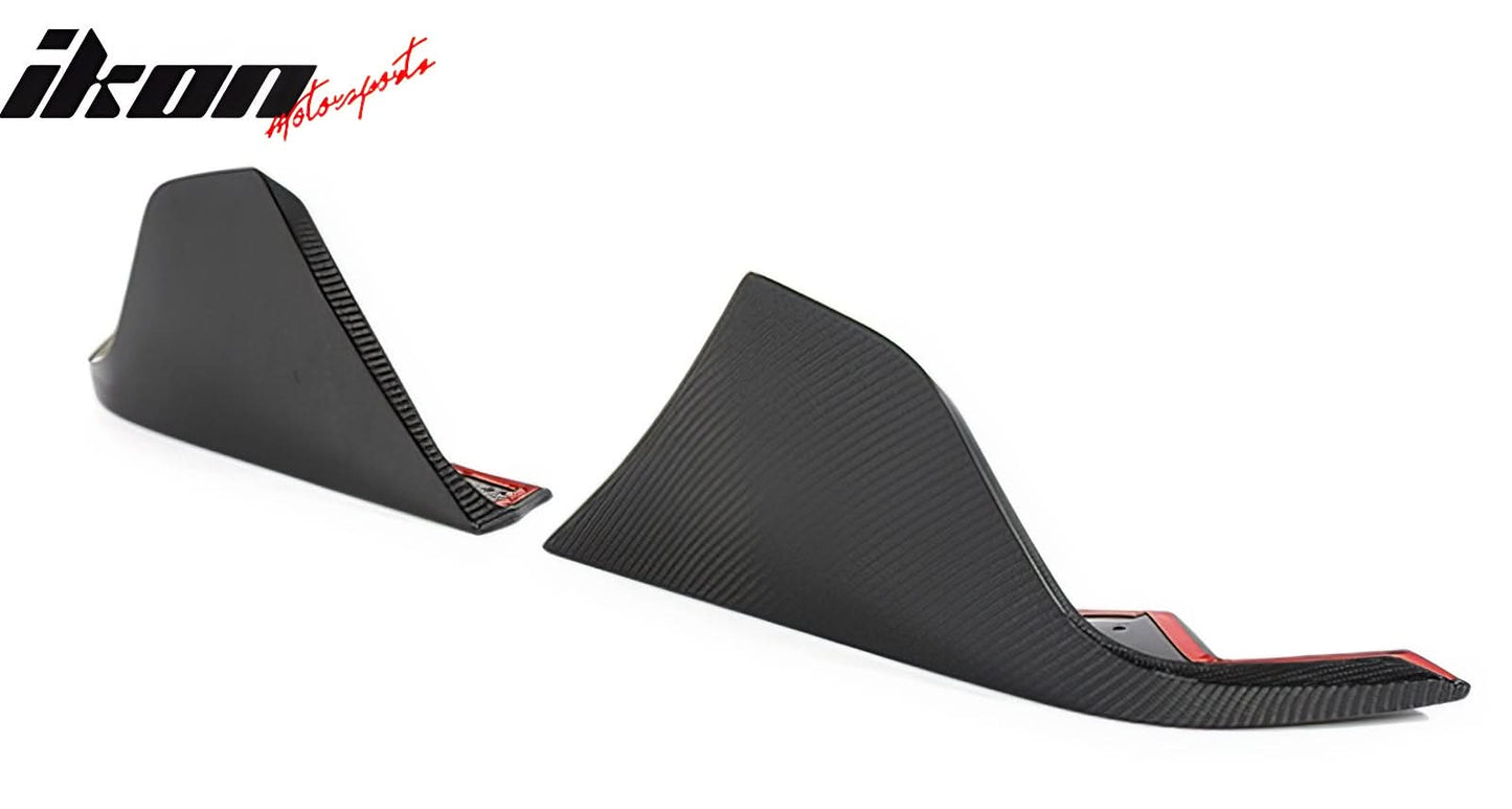 2020-2025 Toyota GR Supra A90 AG Style Rear Aprons Gloss Carbon Fiber