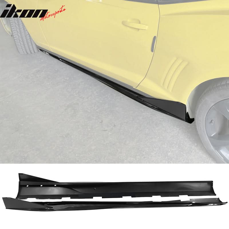 2010-2015 Chevy Camaro IKON V3 Style Add On Side Skirts Panel PP