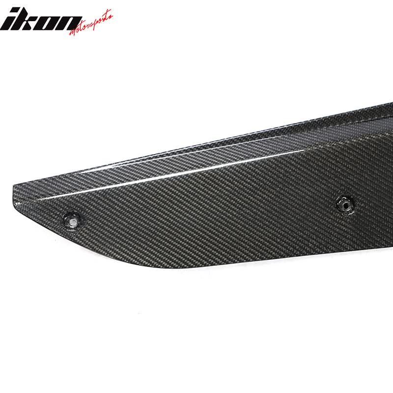 2020-2025 Chevy Corvette C8 IKON Style Carbon Fiber CF Side Skirts 2PC