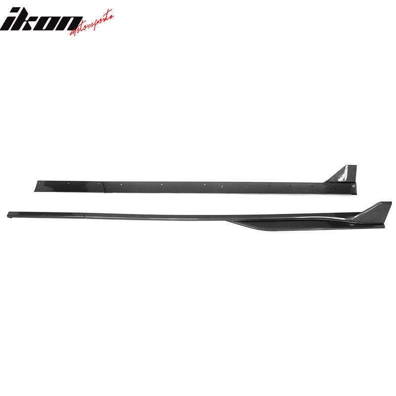 2005-2014 Ford Mustang GT500 Style Side Skirts ABS 2PC