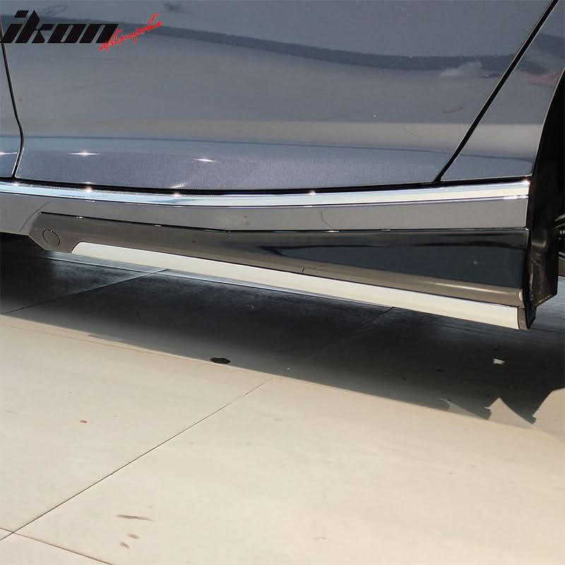 2018-2022 Honda Accord Sedan Gloss Black Side Skirts Rocker Pannel PP