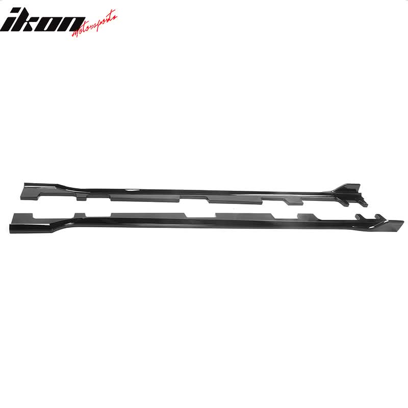2018-2022 Honda Accord Side Skirts Extension Rocker ABS Gloss Black