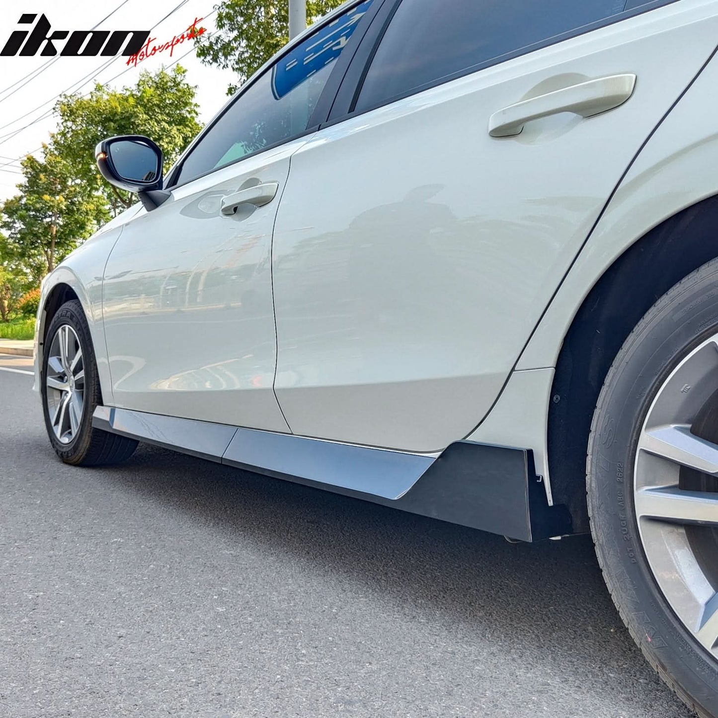 2022-2025 Honda Civic 11th Side Skirts Extension Lips PP