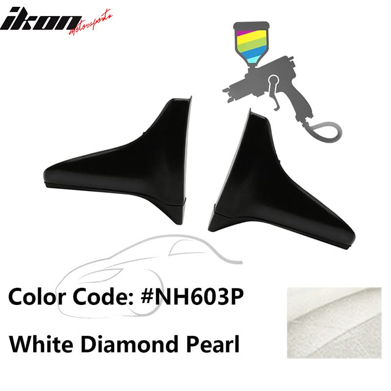 Fits 00-09 Honda S2000 OE Style PU Side Skirt Guard Strakes Cap 4pc