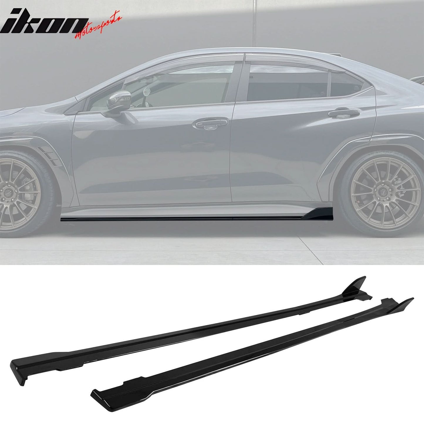 2022-2025Â SubaruÂ WRX D Style Side Skirts Extensions 4PCS