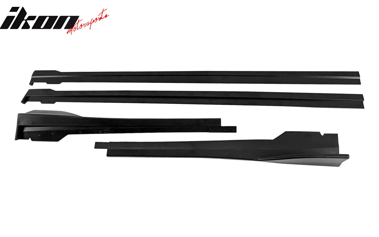 2022-2025Â SubaruÂ WRX D Style Matte Black Side Skirts Extensions 4PCS