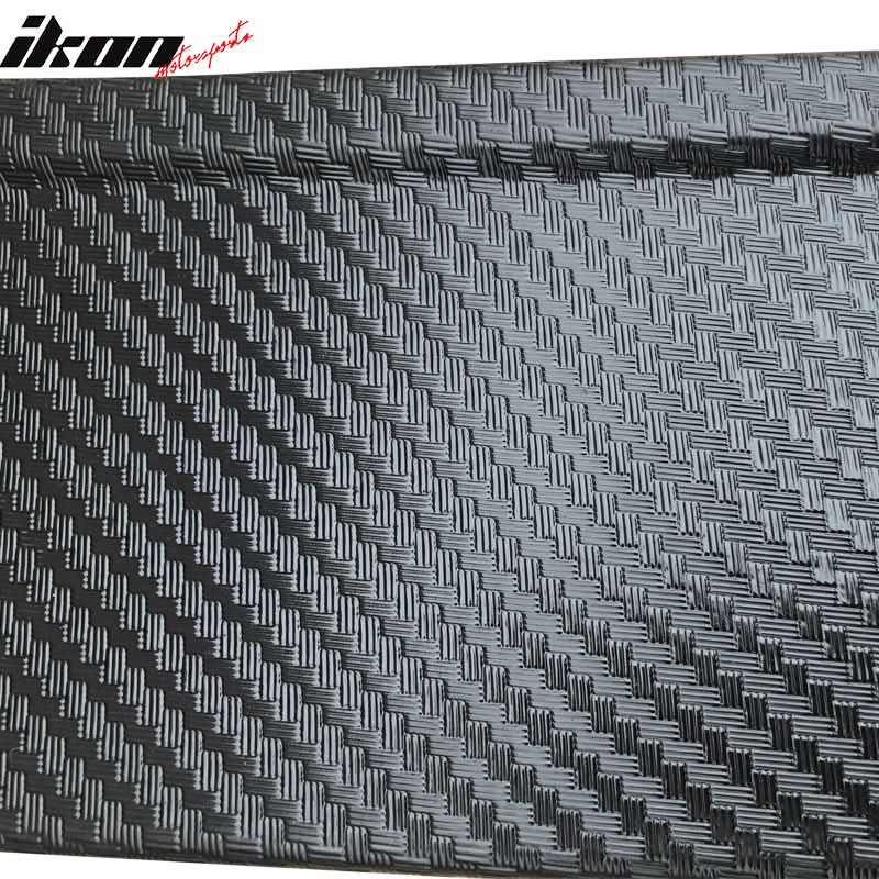 Fits 13-16 Chrysler 300 Carbon Texture Side Skirts Ext Bottom Line Lip