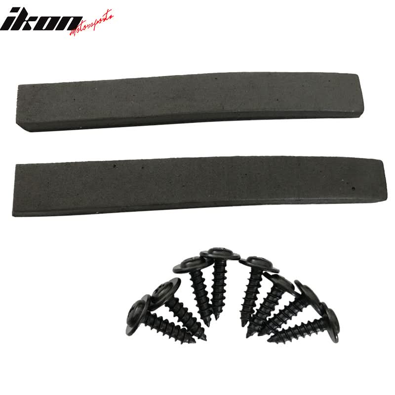 Fits 13-16 Chrysler 300 Carbon Texture Side Skirts Ext Bottom Line Lip