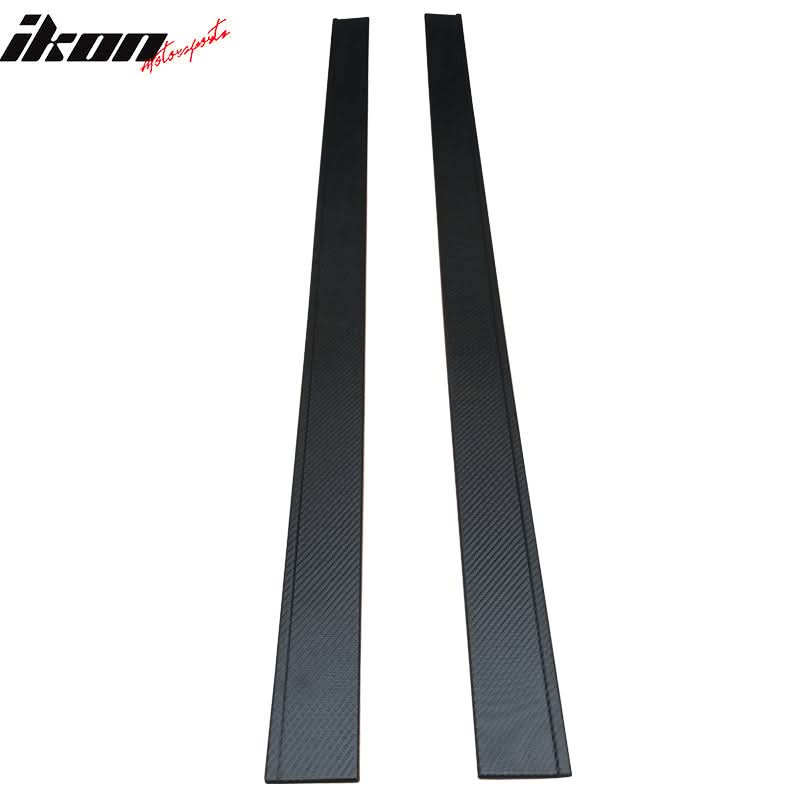 Fits 13 Nissan Altima CF Texture Side Skirts Extension Bottom Line Lip