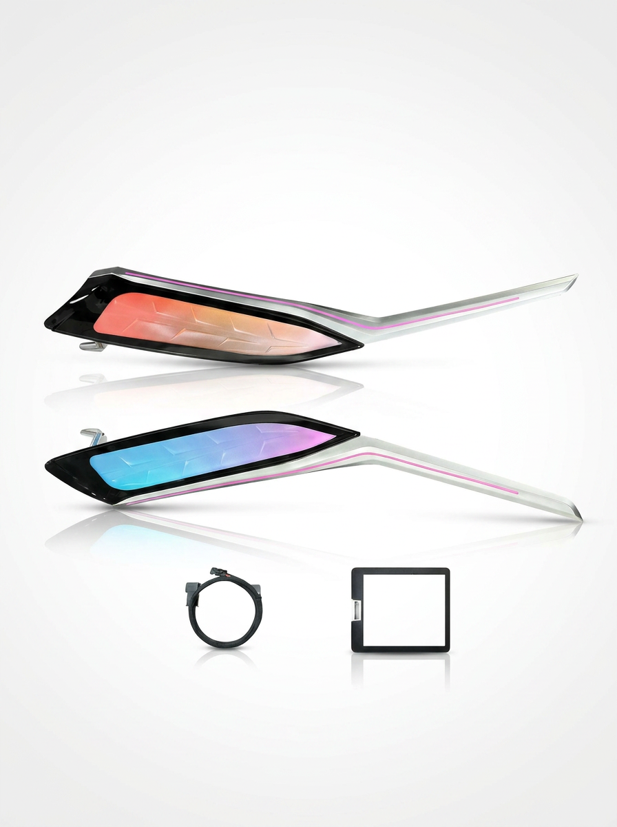 BMW 3 Series G20 / G28 / G80, 2 Series, i3, M3, M4 & G22 / G82 Center Console Saddle 64-Color LED Ambient Light Kit 2020 - 2024