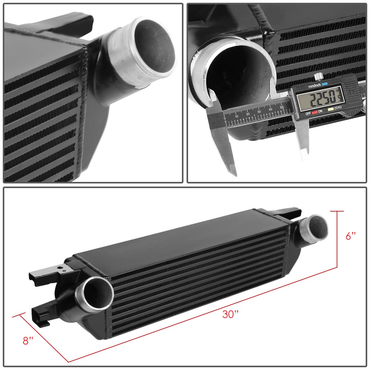2015-2019 Ford Mustang 2.3L EcoBoost Front Mount Bolt-On Intercooler