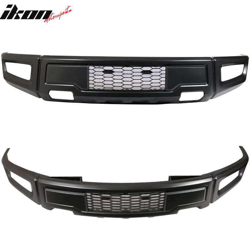 2009-2014 Ford F150 New R Style  Gray Front Bumper Conversion Cover