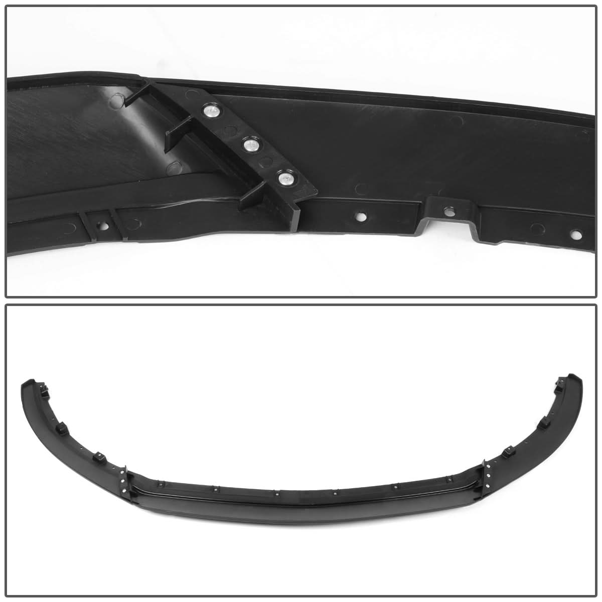 2013-2014 Ford Mustang RP Style Front Bumper Lip - Matte Black