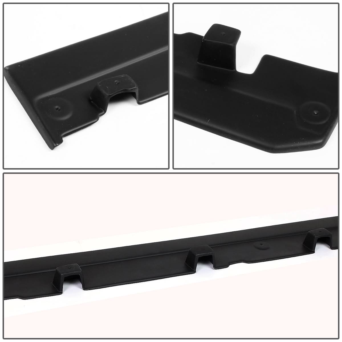 2010-2014 Ford Mustang RP Style Side Skirts - Matte Black