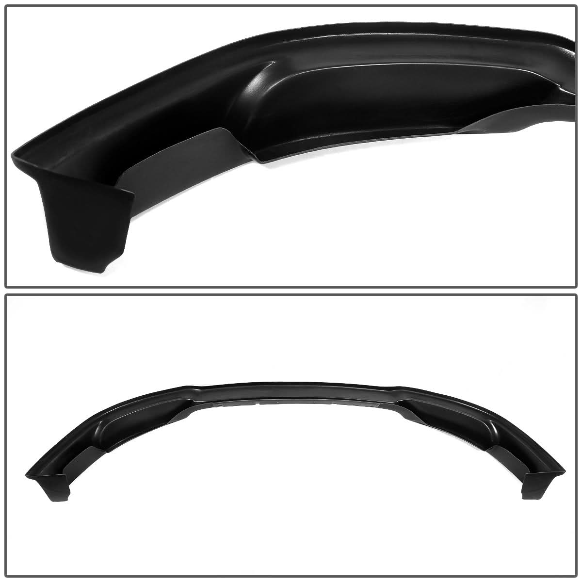 2013-2014 Ford Mustang GT Style Front Bumper Lip - Matte Black