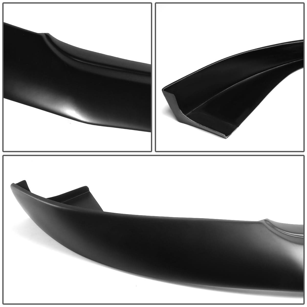 05-09 Ford Mustang GT Front Bumper Lip - Matte Black